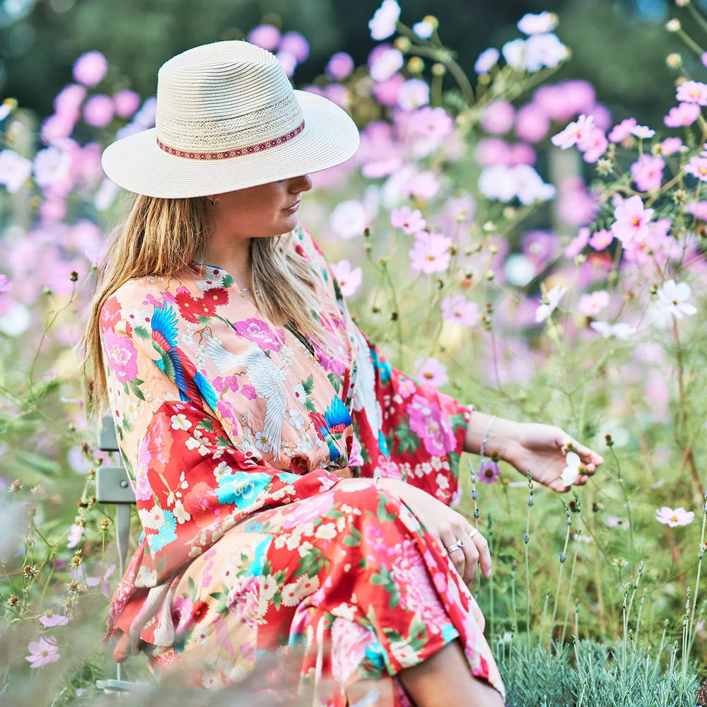 360FIVE Everyday Hoed - Azalea Fedora Dames Tuinhoed