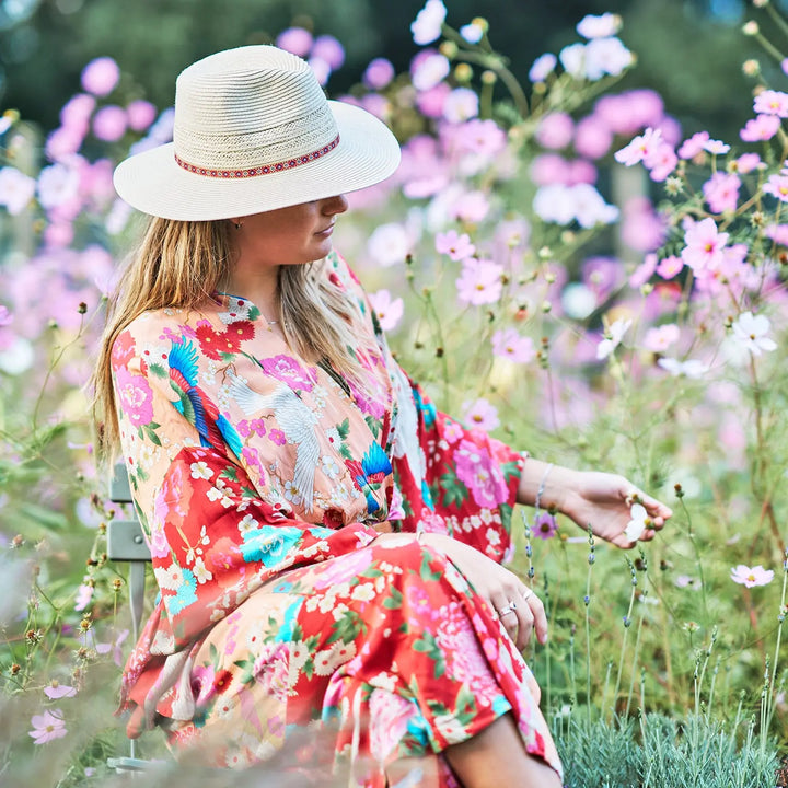 360FIVE Everyday Hoed - Azalea Fedora Dames Tuinhoed