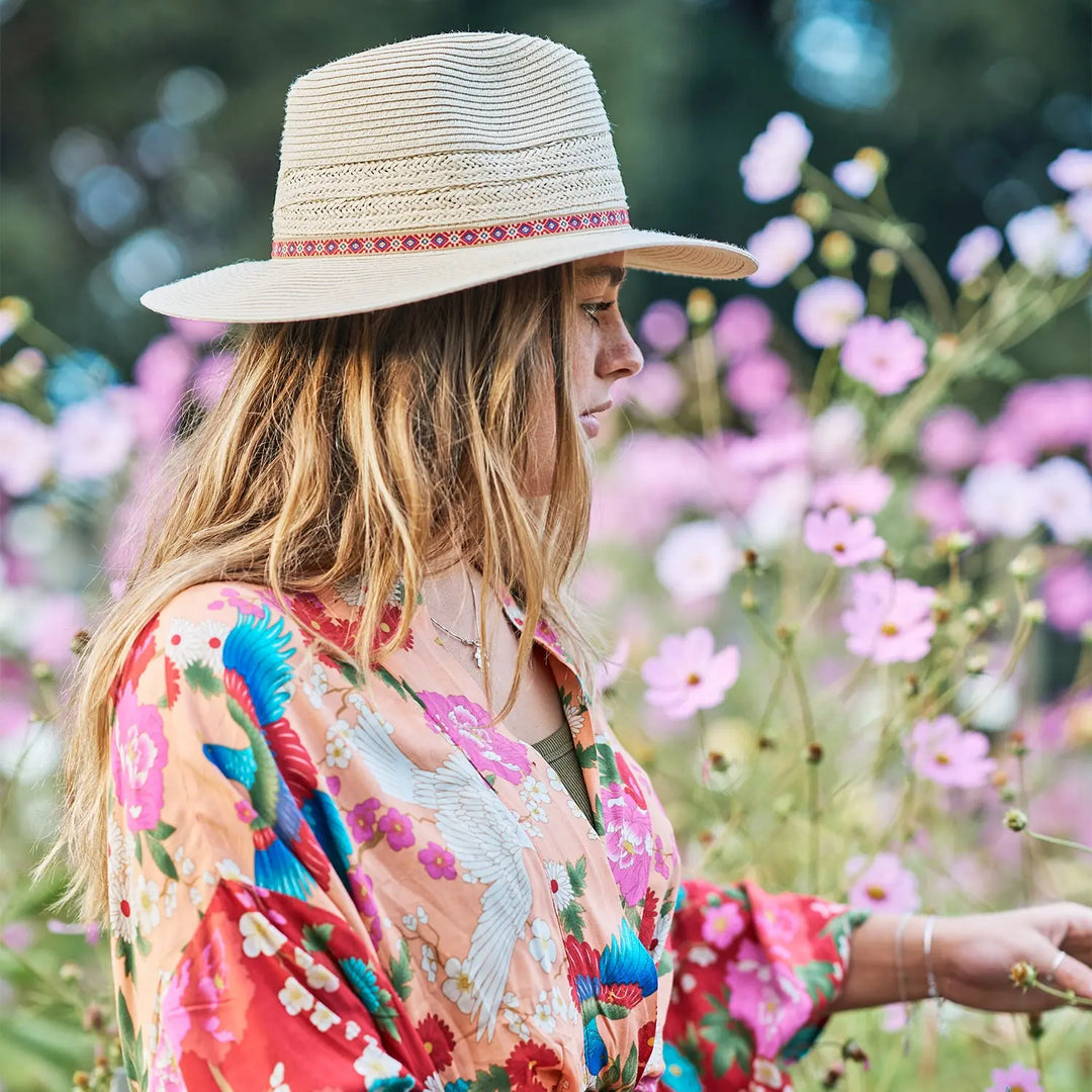 360FIVE Everyday Hoed - Azalea Fedora Dames Tuinhoed