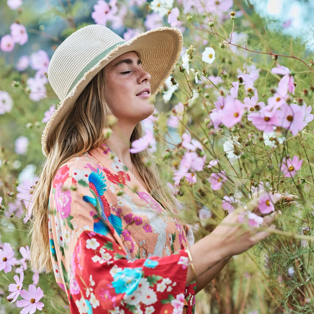 360FIVE Everyday Hoed - Olea Fedora Olive Dames Tuinieren Zonnehoed