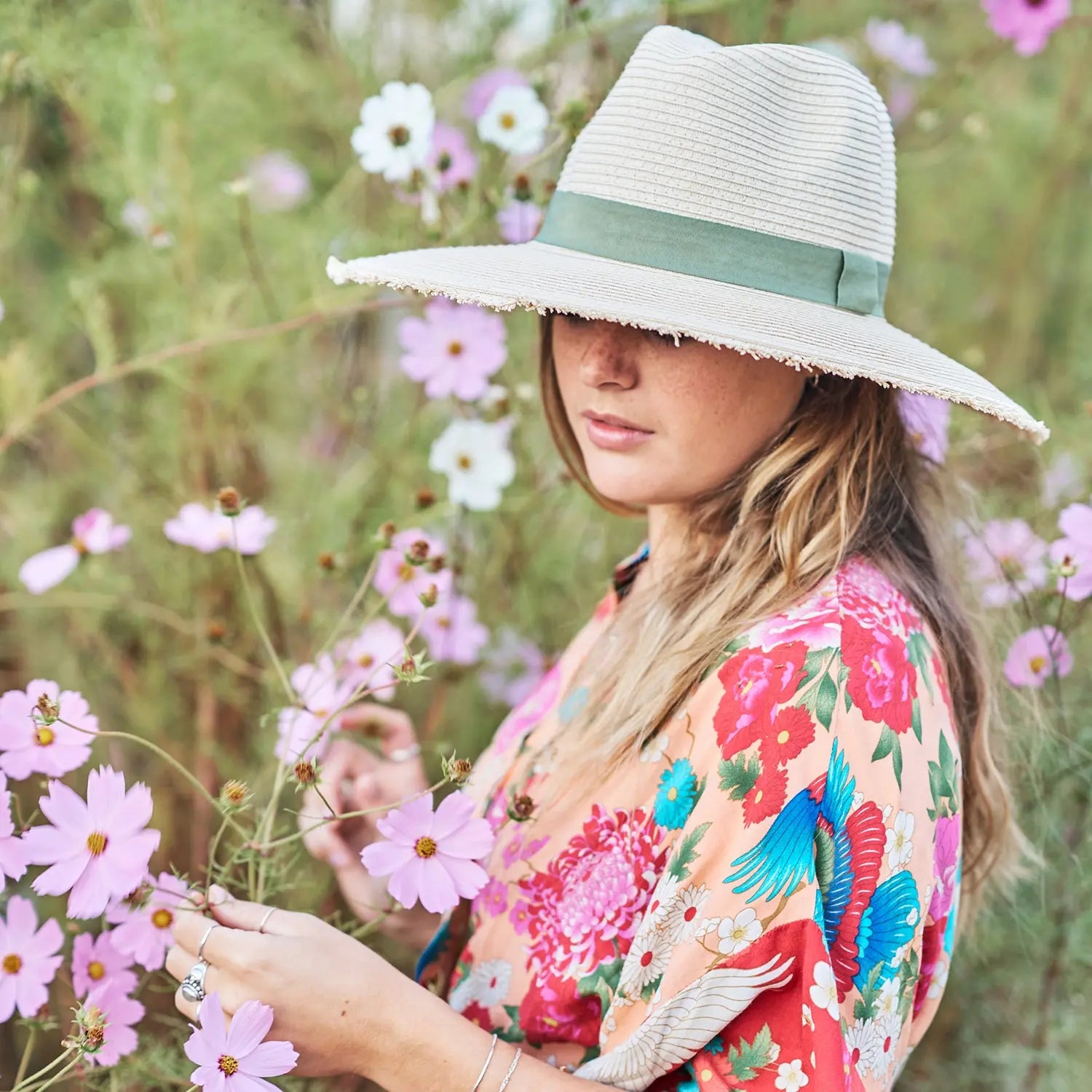 360FIVE Everyday Hoed - Olea Fedora Olive Dames Tuinieren Zonnehoed