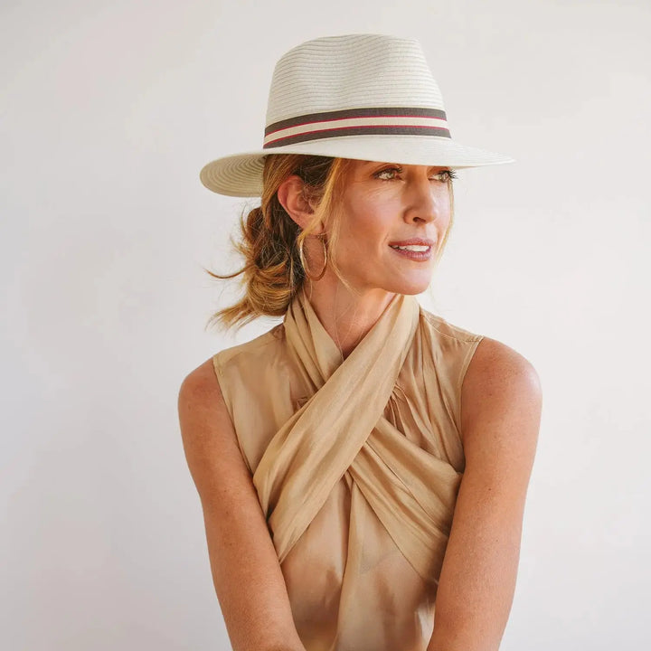 Stripe Fedora - SUNHATS EUROPE