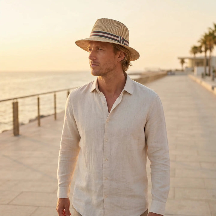 Stripe Fedora