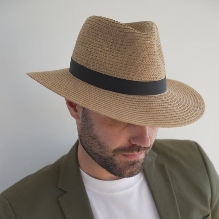 Braided Fedora Sun Hat House of Ord Cape Town