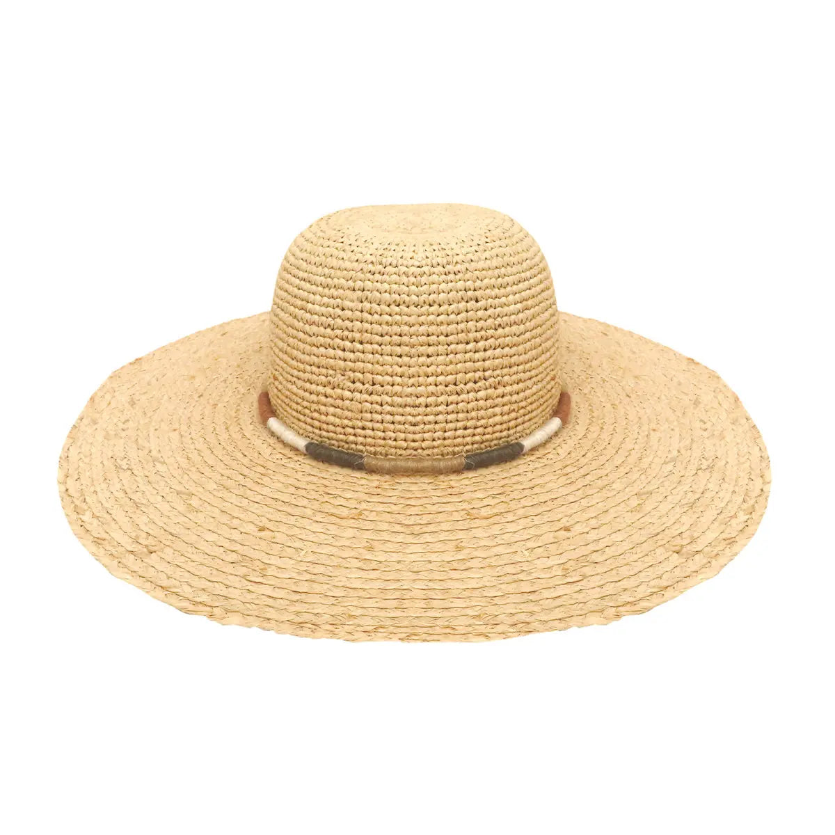 Mia Raffia Capeline Sunhat Natural