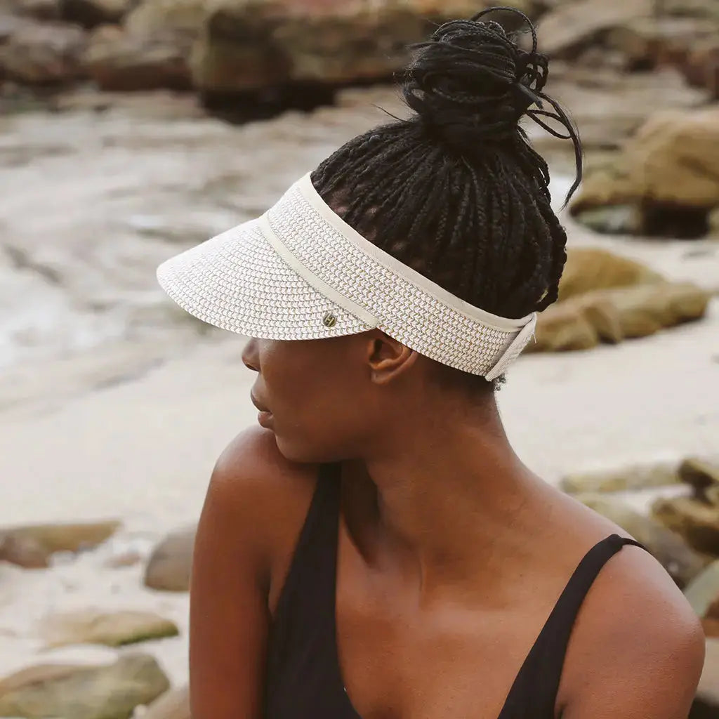 Bianca Visor Peak Beach Sun Hat